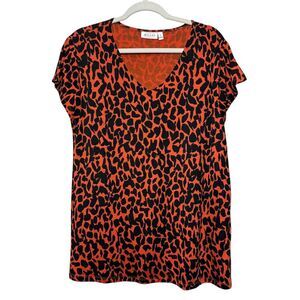 Masai Copenhagen Digna Top Large Animal Leopard Lyocell Designer Luxury Portugal